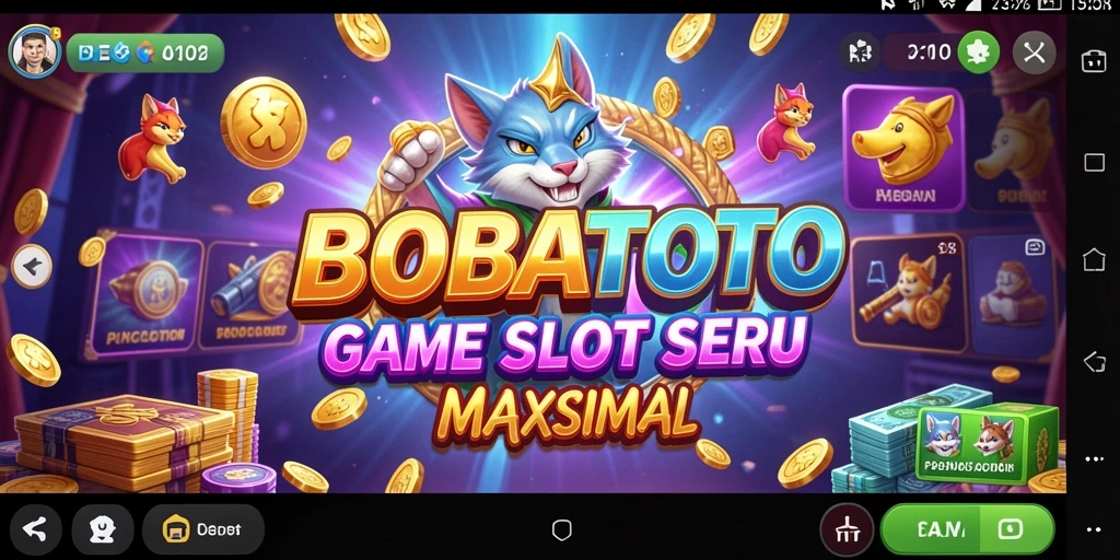 Tampilan menarik dari gameplay slot BOBATOTO yang menyenangkan.