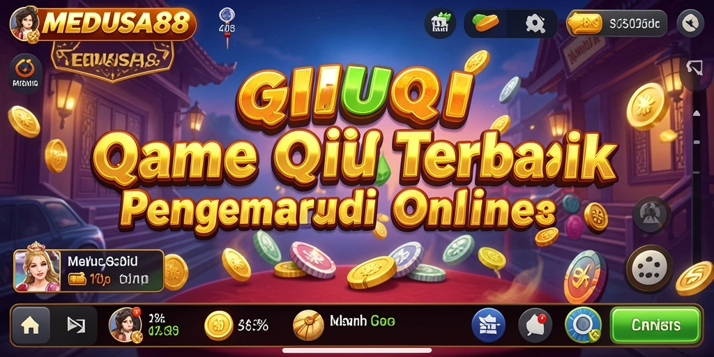 Screenshot MEDUSA88 menampilkan gameplay QiuQiu yang seru.